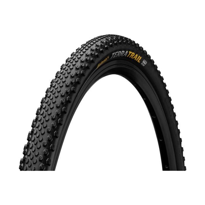 Pneu vélo GRAVEL CONTINENTAL TERRA TRAIL 700x35C Noir TUBELESS READY