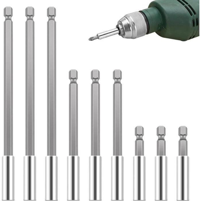 Porte-embout De Tournevis Magnétique, Conversion De Perceuse à Dégagement Rapide Flexible, Convertisseur D'adaptateur De Changement électrique, 60mm