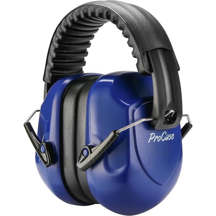 Casque Anti-bruit Zocipro Lot De 2 | SNR 34dB - Pliable | Pour Chantier, Tir, Concert