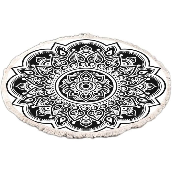 Aopota Grand tapis lavable de style bohème pour salon, chambre à Aopota Grand tapis lavable de style bohème pour salon, chambre à