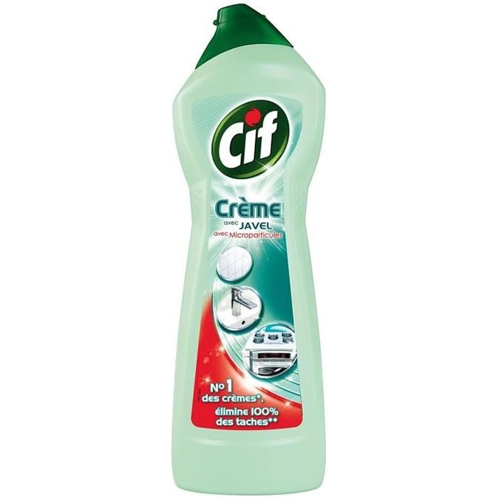 CIF Crème à récurer 750ml, nettoyant Multi-surfaces