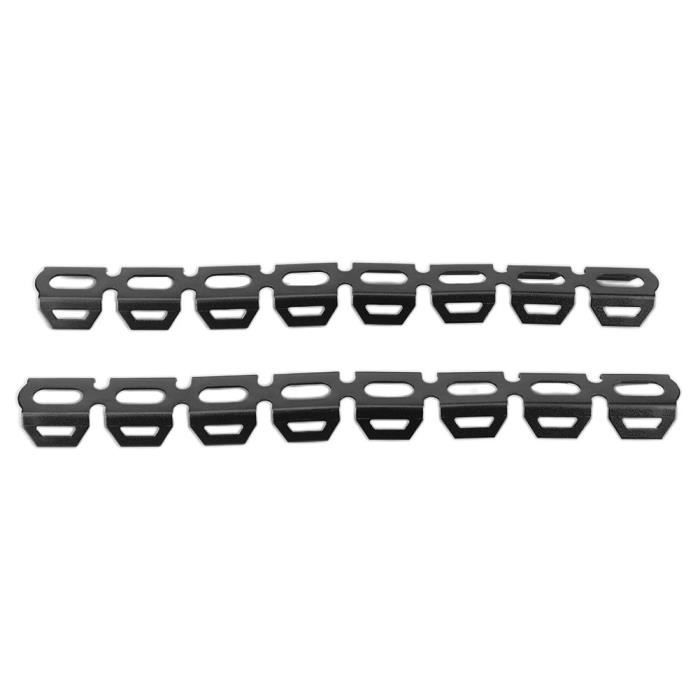Bande Isolante Thermique Pour Échappement - 10m X 5cm - Autocollant Aluminium + 6 Colliers Inox - Voiture & Moto - 10