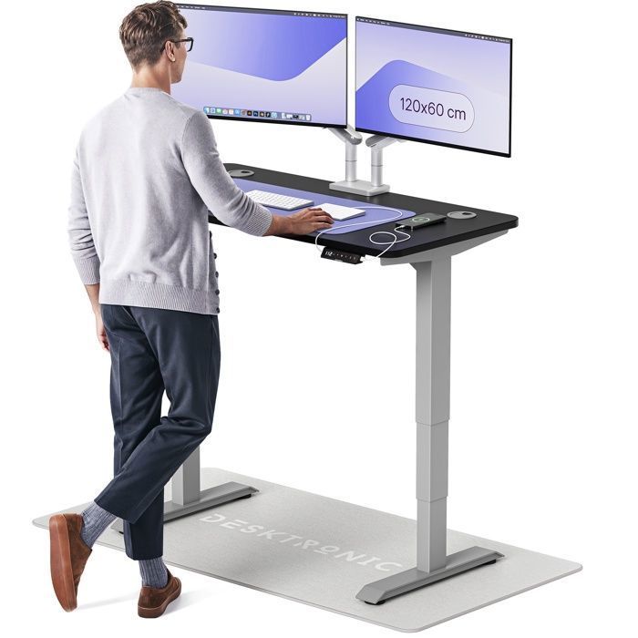 Kit De Commande Pour Bureau Assis-debout électrique - Contrôleur Manuel à Faible Bruit, 24V, 40kg Max