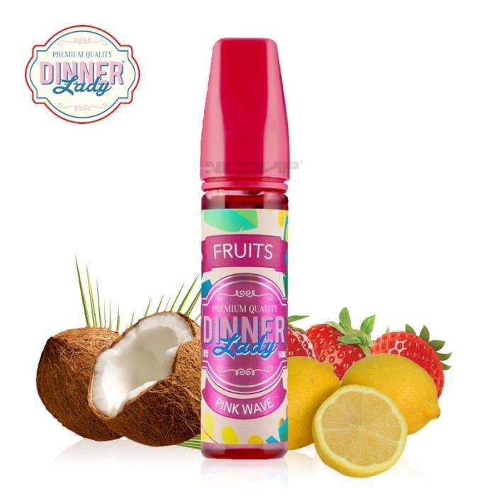 E-liquide Dinner Lady Pink Wave Fruits 50ml - 6mg