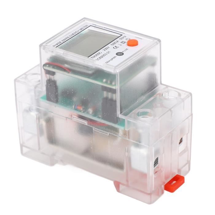 Contacteur Rail DIN 2P 40A - 1NO1NC, 220-230V, Faible Consommation, Pour Installation électrique Domestique