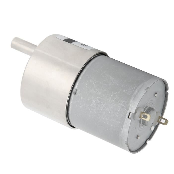 Moteur à Aimant Permanent DC 12V 3500RPM - Mini Moteur Électrique Réversible Pour Bricolage Et Projets DIY