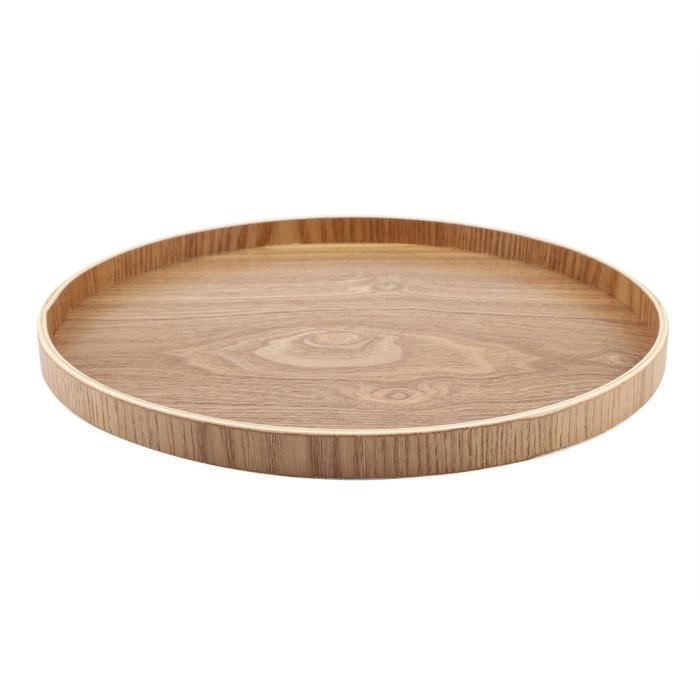 Assiette De Service En Bois Pour Plateau A The Fruits Bonbons Decoration De La Maison Alimentaire 33cm Achat Vente Plat De Service Bientot Le Black Friday Cdiscount