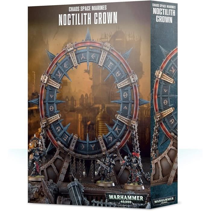 Figurine Warhammer 40k - Seigneur Space Marine Du Chaos Avec Réacteur Dorsal - À Peindre Et Assembler