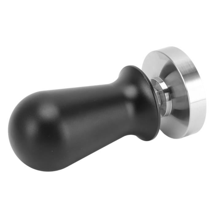 Tamper à Café à Ressort 54mm - Pression Constante 13,6 Kg, Auto-nivelant, Poignée En Noyer - 3