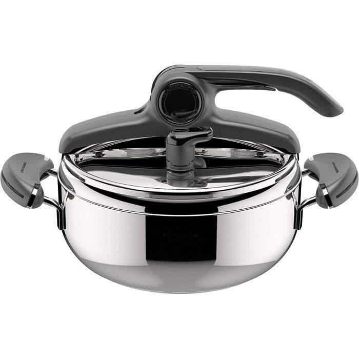 Pentola a Pressione Lagostina Mia 35L LagoeasyUp - Acier Inoxydable 18/10 - Garantie 2 ans