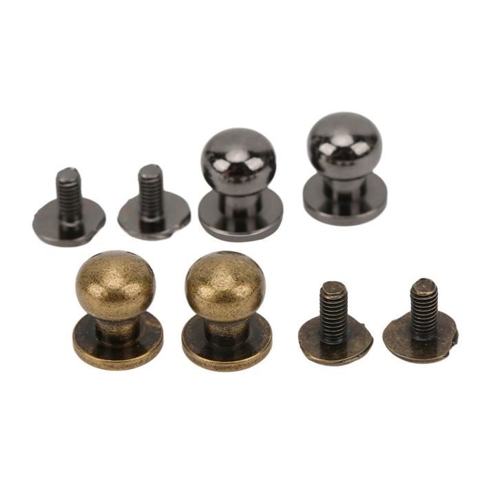 200 Rivets En Cuivre Solide – Tête Ronde – 3/32 X 5/32 – Uxcell – Pour Réparations Et Bricolage