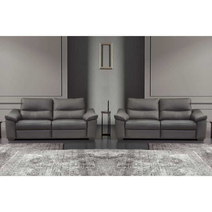 VidaXL Ensemble de Canapés avec Coussins 3 pcs, Canapés avec Accoudoirs