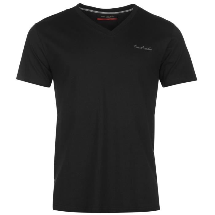 Sweat Pierre Cardin Homme - Col V Avec Logo Brodé, 100% Acrylique, Made In France