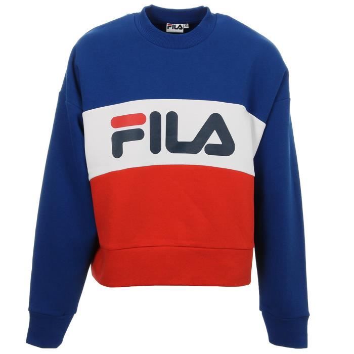 pull fila bleu blanc rouge