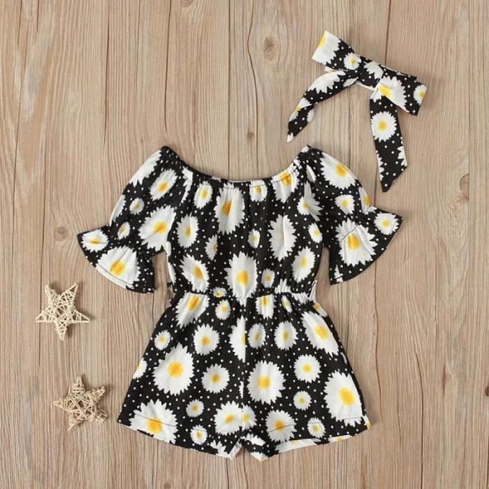 Short été Bébé Fille Geagodelia - Motif Cactus Carotte Points, Taille Normale, Vêtement Mignon