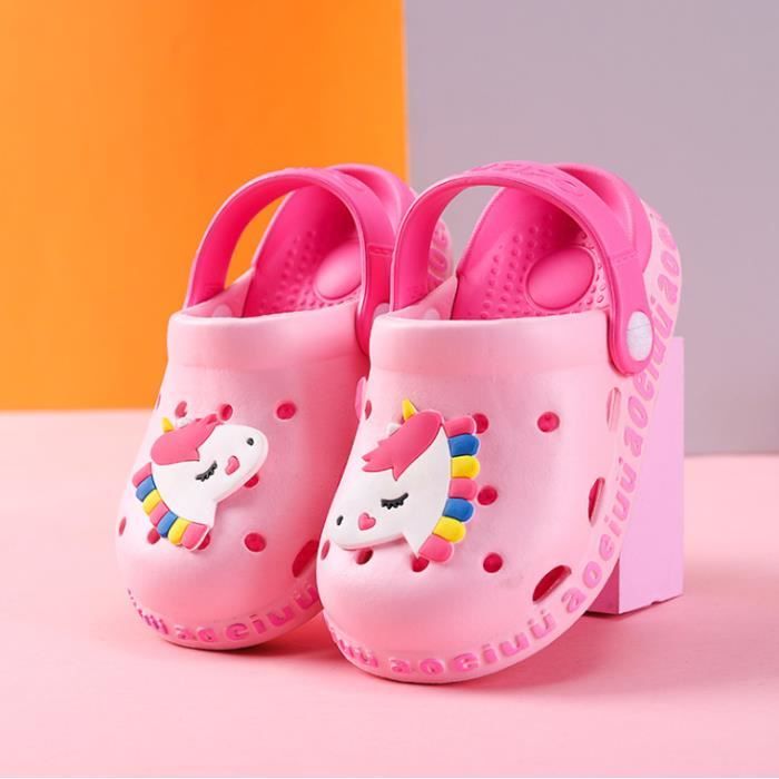 AMOJI Enfants Sabots Chaussures de Jardin Pantoufles Sandales KID1521