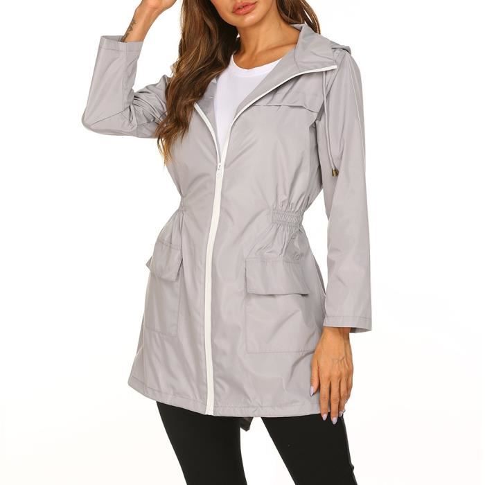 Vetement de pluie femme pour randonnée sale