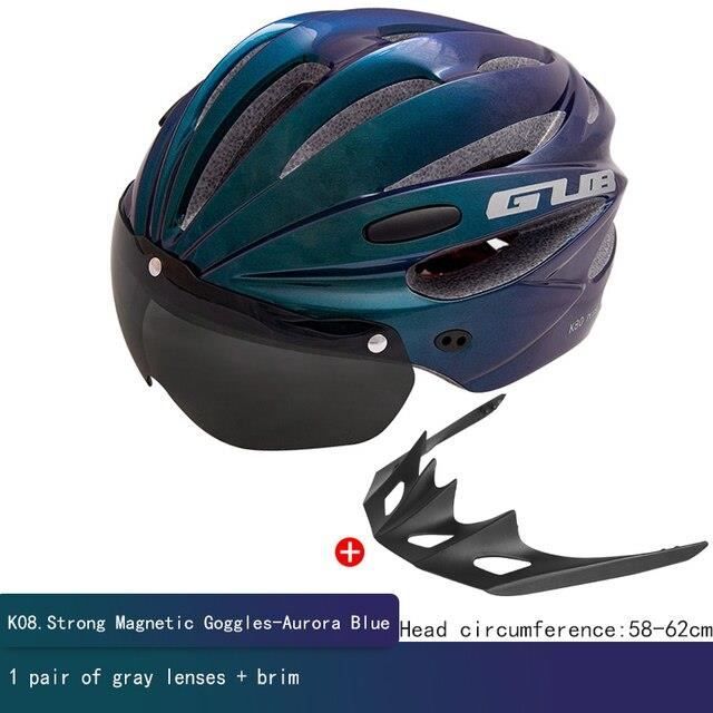 Casque Vélo Xiaowang Avec Visière - Casque Course 18 Ventilations Réglable