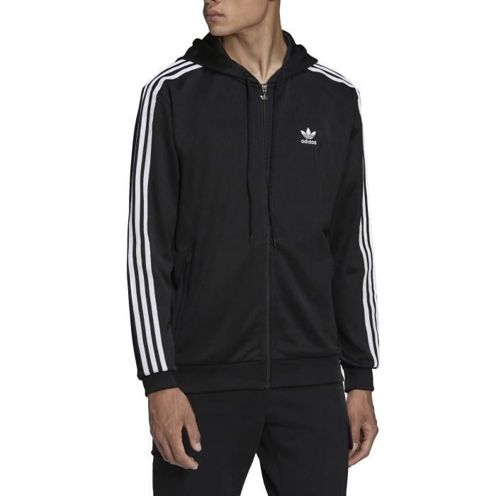 Veste De Survêtement Noir Adidas - Homme