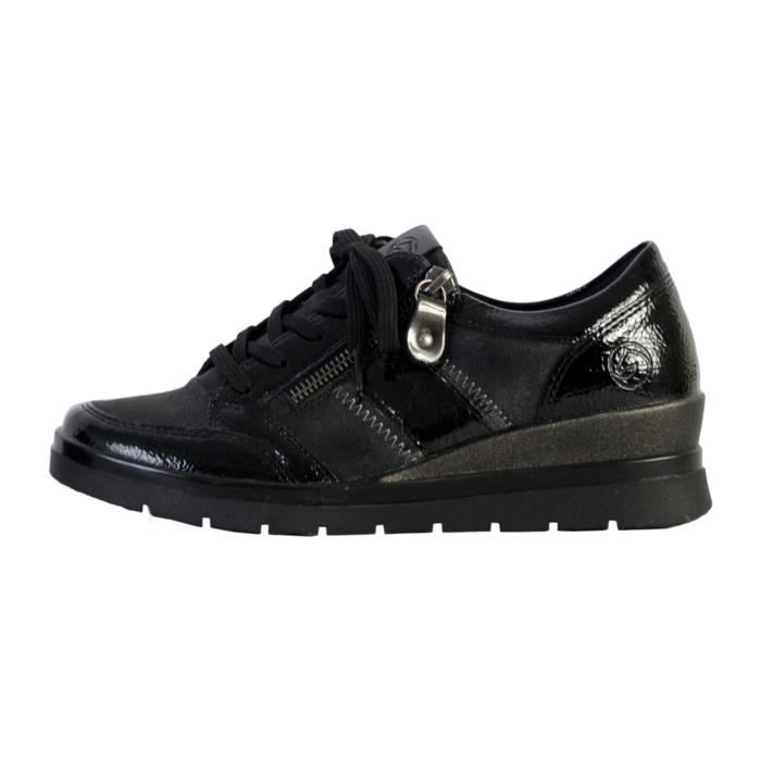 Remonte Basket à Lacets Remonte - REMONTE - Version Basse - Zip/Lacets - Noir - Femme