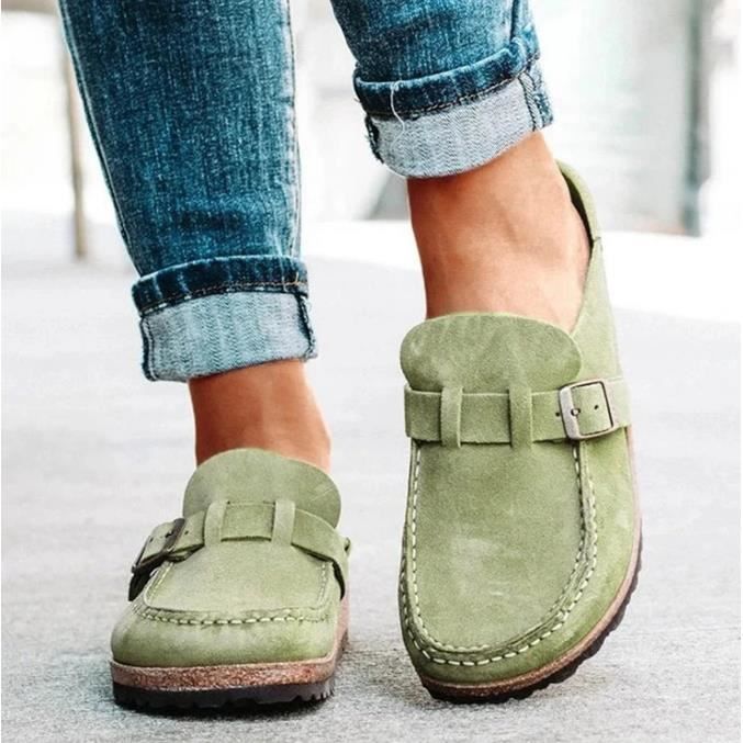 mocassin femme pied sensible