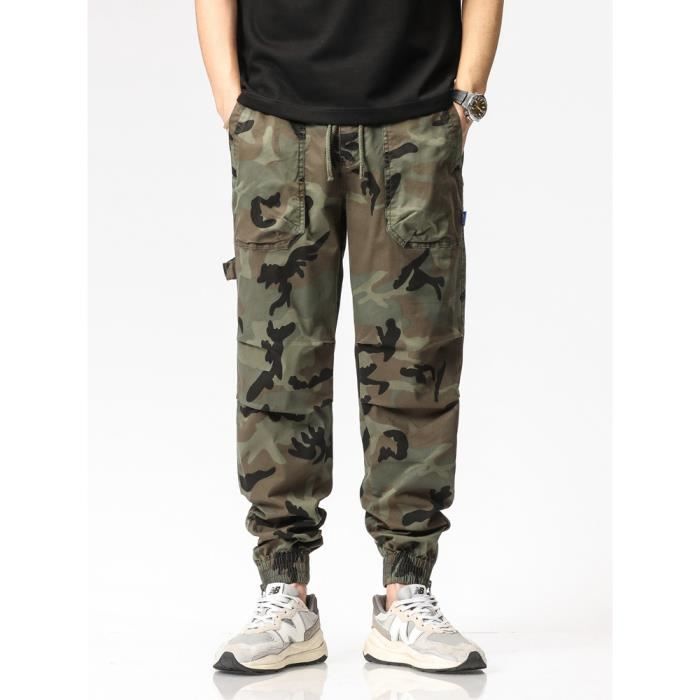 Pantalon De Jogging Homme JustSun - Coton Élastique, Poches Zippées | Sport, Fitness, Détente
