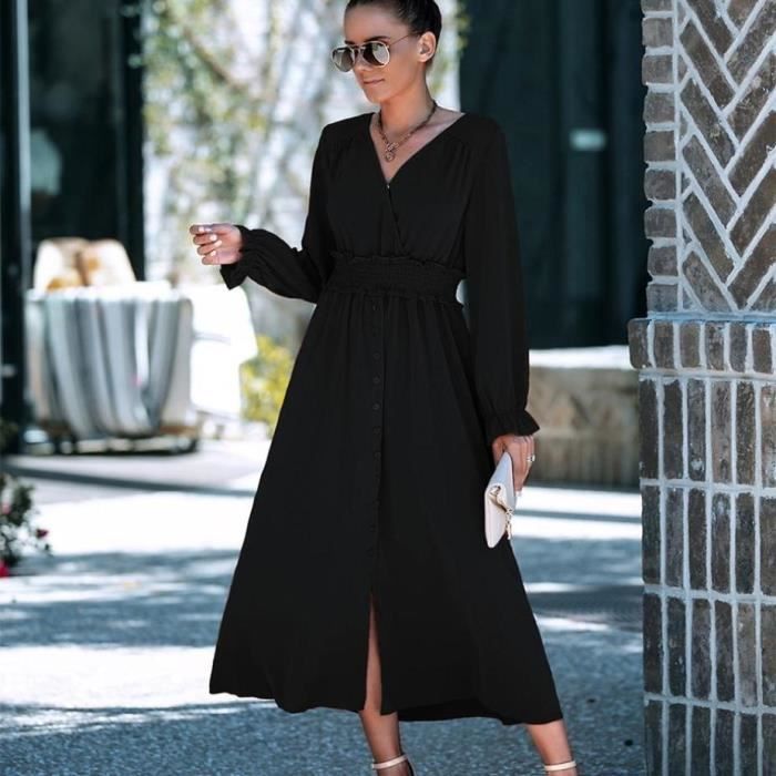 Robe Femme Chic et Elegant - Vintage à Fleurs - Tall - Manche Courte