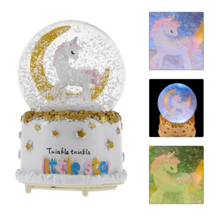 1 Pc Birthday Luminous Crystal Shape Tabletop Adornment Box Boite A Bijoux Cdiscount Maison