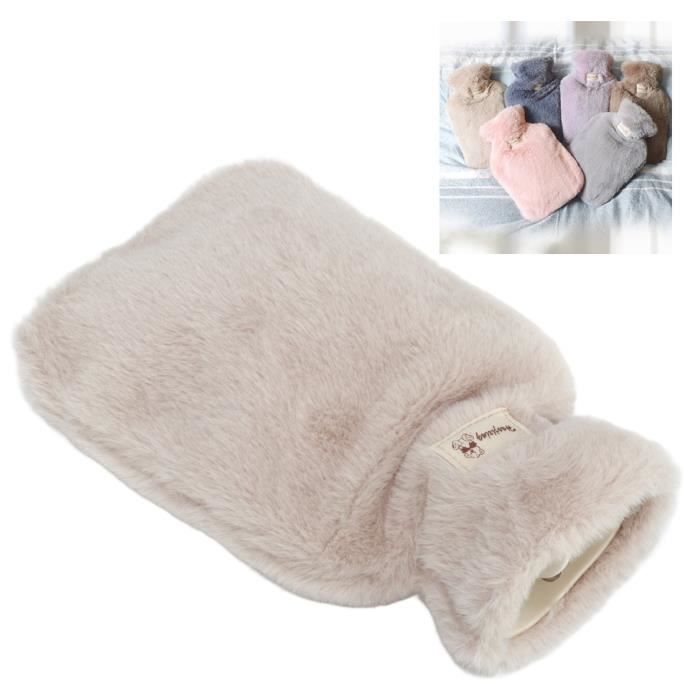 Mini Bouillotte 200 Ml En PVC - Chaleur 2-3h - Pour école, Voyage, Maison - Design Mignon - Léger Et Pratique - 6