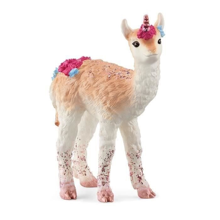 figurine licorne lama schleich - modèle 70743 - pour enfants à partir de 5 ans - univers bayala