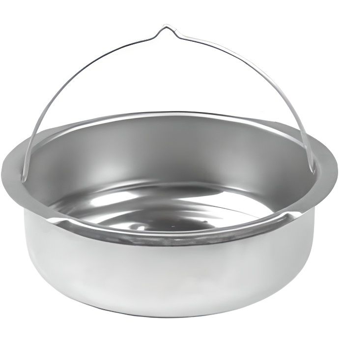 Panier vapeur inox - SEB - 792185 - 45/6L - Ø 220mm - Cuisson douce