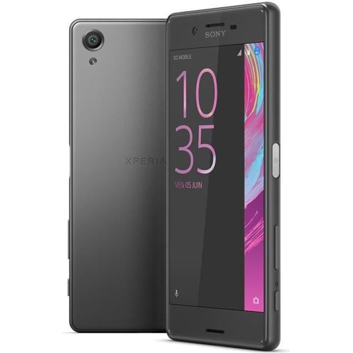 Smartphone - SONY - Xperia X F5122 - 64 Go - Double SIM - Noir