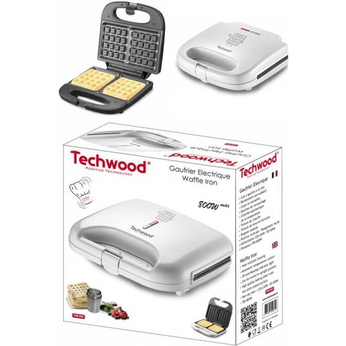Techwood Gaufrier Électrique - vue 6