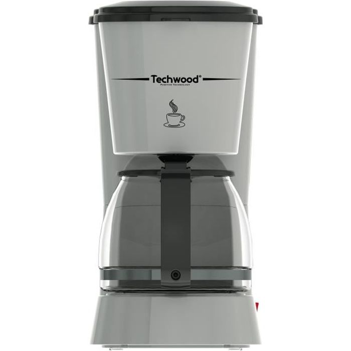Cafetière filtre - TECHWOOD TCA-687 - 6 tasses - 650W - Blanc