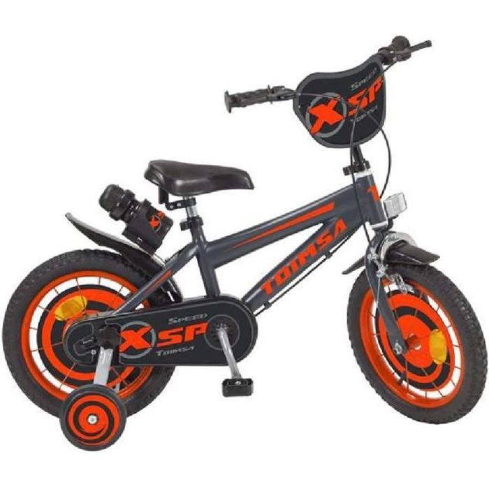 Vélo pour Enfants Toimsa XSP 16'' Gris Orange - Cdiscount Sport