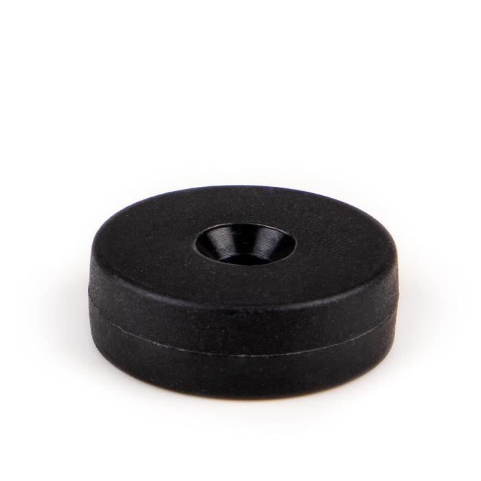 Aimant Néodyme Puissant Avec Poignée - 42 Kg Force, Diamètre 8,8 Cm, 12 Disques, Poignée Aluminium Filetée M8