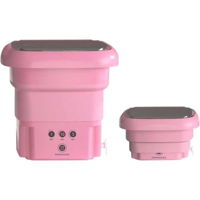 Machine À Laver Portable Mini Machine À Laver Pliable 8L, Pliable