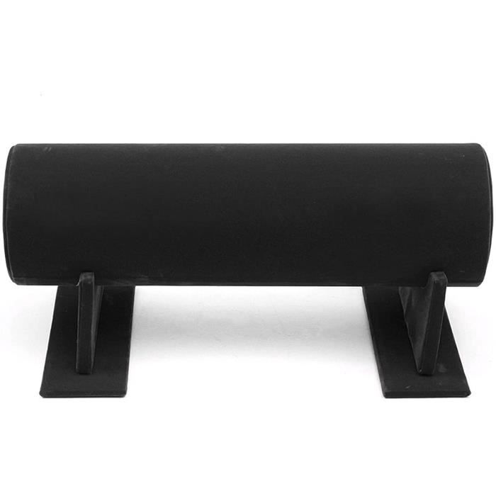 Présentoir à Bijoux 3 Niveaux Velours Noir - Pour Bracelets, Colliers, Montres, Bagues - Idéal Maison Ou Boutique - 9
