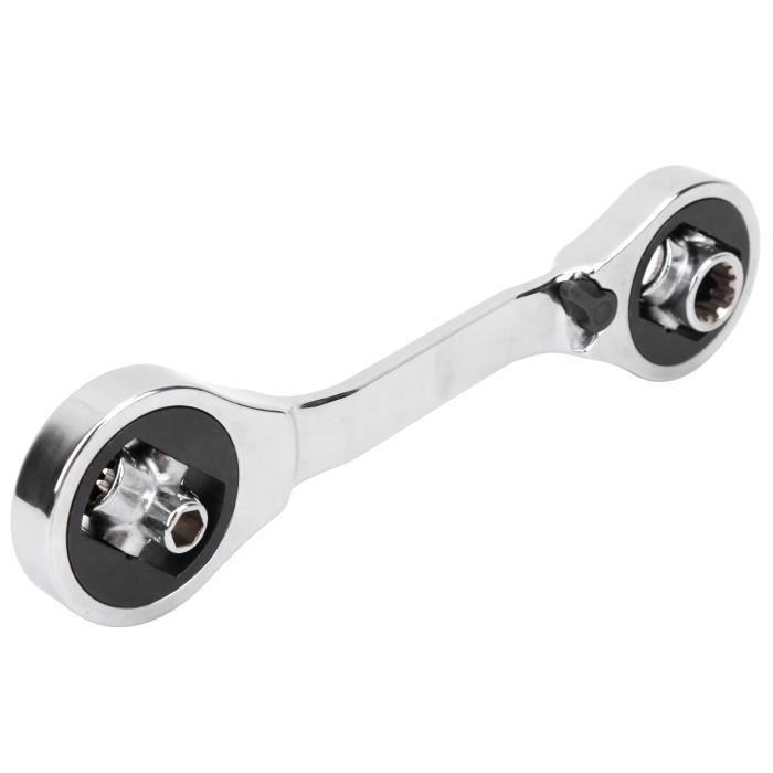 Clé à Douille Universelle 52 en 1,Clé Rotative 360° à Cliquet