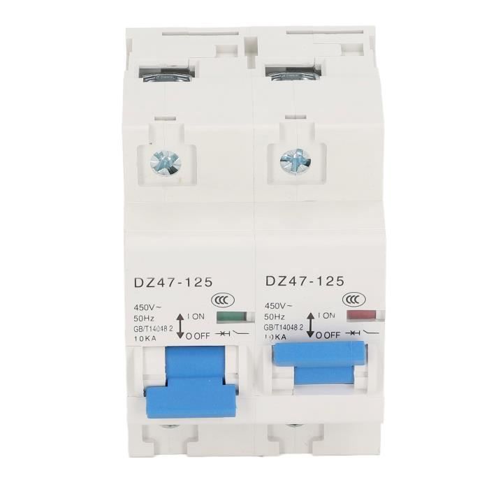 Interrupteur De Transfert Manuel 63A 4P+4P - Pour Double Alimentation Triphasée 50/60Hz