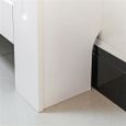 Cache-radiateur en Bois-Utilisation pour bureau ou maison-MDF-78 x 19 x 81.5cm-8,35 kg-Blanc-1
