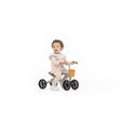 Porteur évolutif Quadie Basket gris - CHILLAFISH - 4 roues, panier, siège réglable - pour enfants de 1 à 3 ans-1