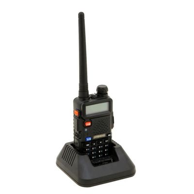 Talkie-Walkie UV5R Baofen Double Bande VHF/UHF - 1800mAh Batterie Li-ION - Noir