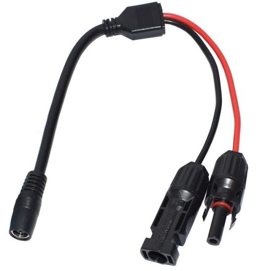 Adaptateurs DC 7909 Vers DC 5.5x2.1 Mm - Lot De 4 Pièces Pour Panneaux Solaires 10W-200W (12-24V) - 3