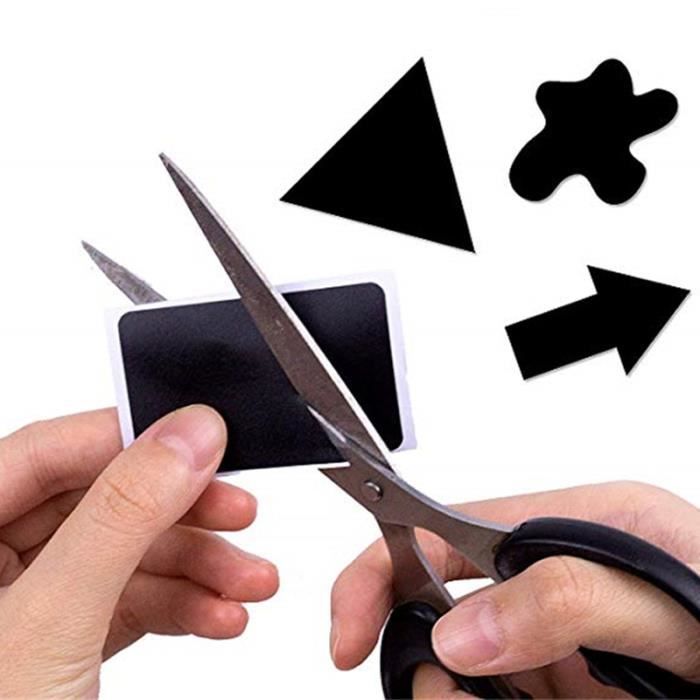 150 Étiquettes Autocollantes Noires Mat Pour Bocaux - Format Ardoise Réutilisables 4x6cm, Idéales Pour Épices Et Confitures