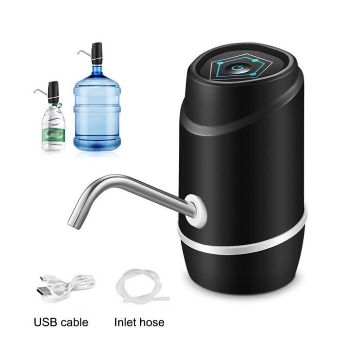 Pompe de distribution d'eau automatique et électrique, bouteille d'eau de 5  gallons, avec chargeur USB