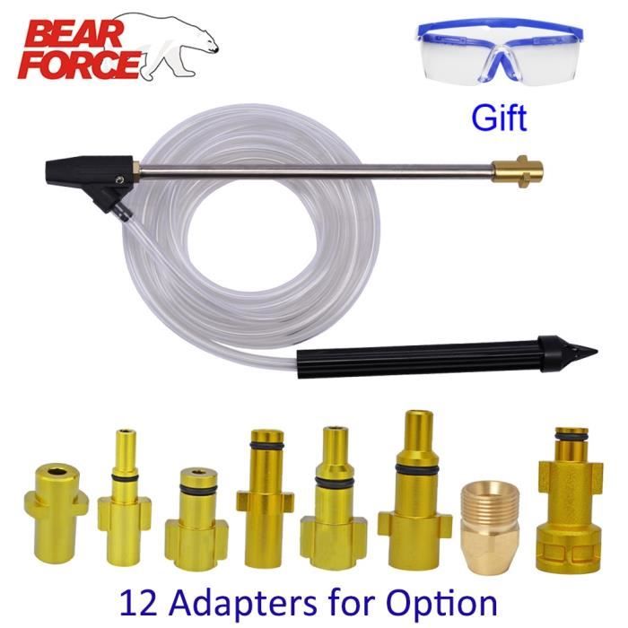 Kit De Sablage Humide Pour Nettoyeur Haute Pression - Adaptateur Laiton M22 Pour Kranzle - Décapage Peinture, Rouille