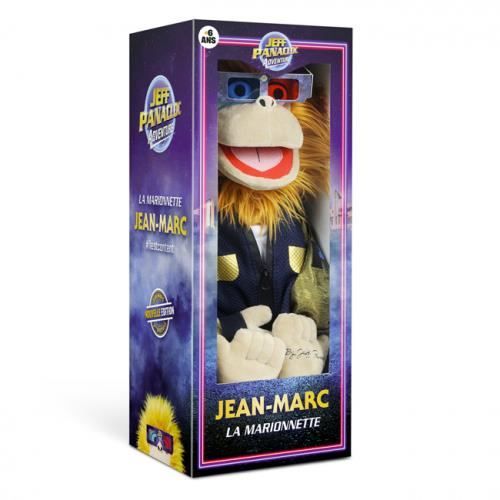 Marionnette Peluche Jean-Marc 60 cms Adventure - GENERIQUE - Noir - Mixte -  A partir de 3 ans - Lunettes 3D - Cdiscount Jeux - Jouets