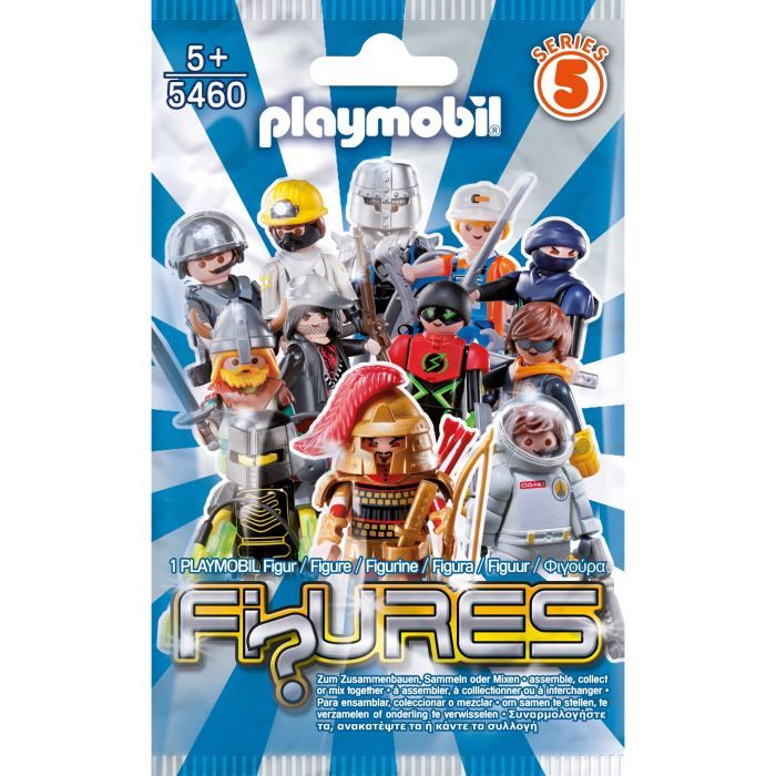 PLAYMOBIL - Figurines Garçon Série 5 - Modèle 5460 - Accessoires