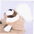 1pc Pierre Peluche Outfit Costume Raccoon Costume Vêtements de chiot avec capuche pour petits chiens et chats à printemps hiver comb-2